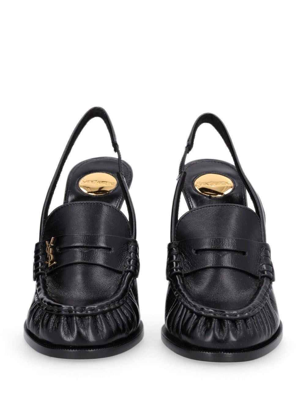 Saint Laurent Women Le Loafer Open Back Pumps