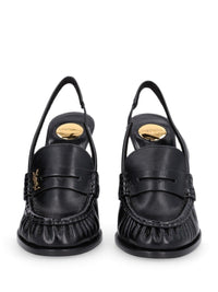 Saint Laurent Women Le Loafer Open Back Pumps