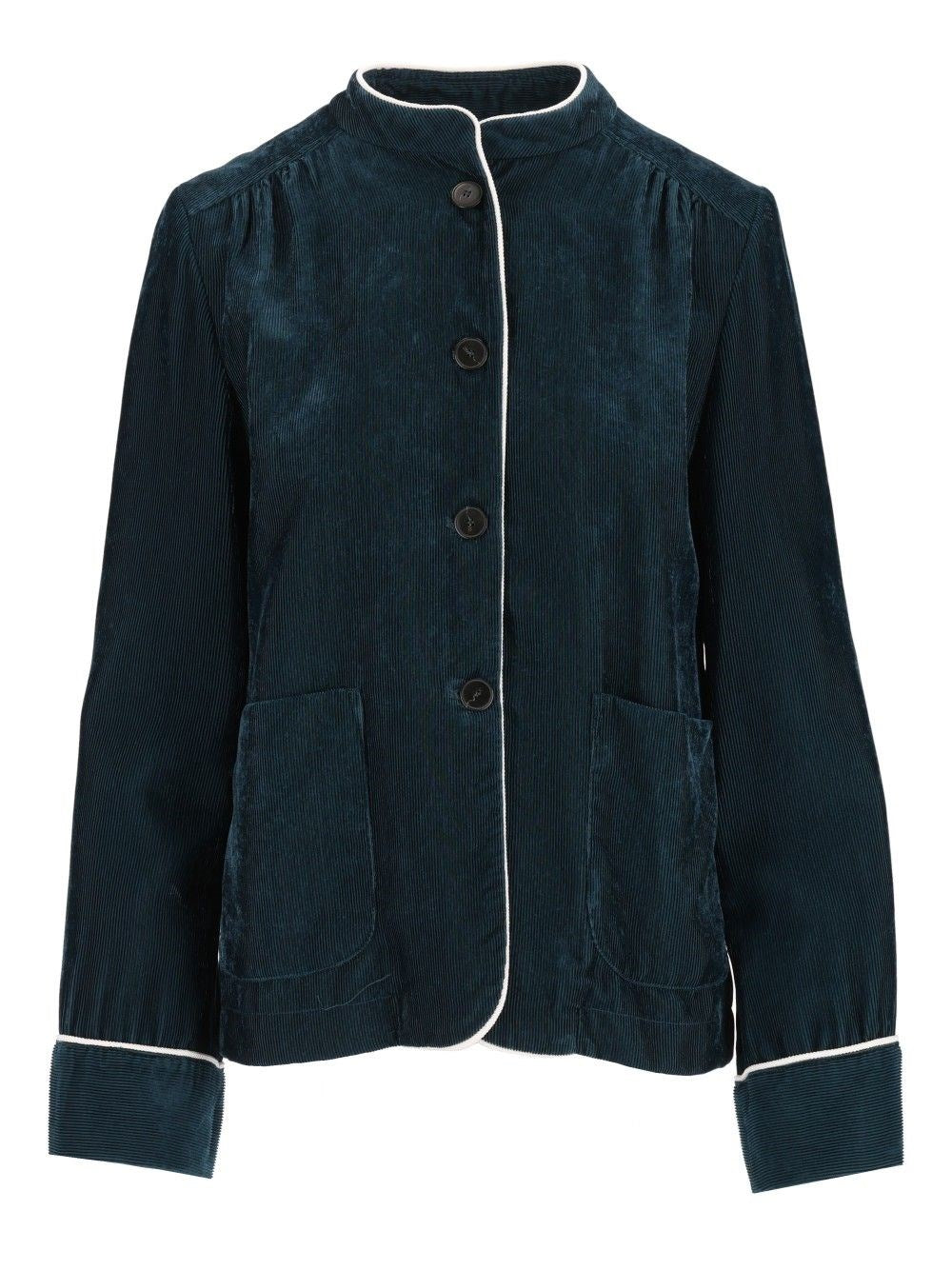 Forte_Forte Women Two-Thousand-Striped "Jade" Jacket