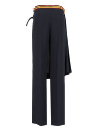 Dries Van Noten Women Serge Prestona Wool Twill Trousers