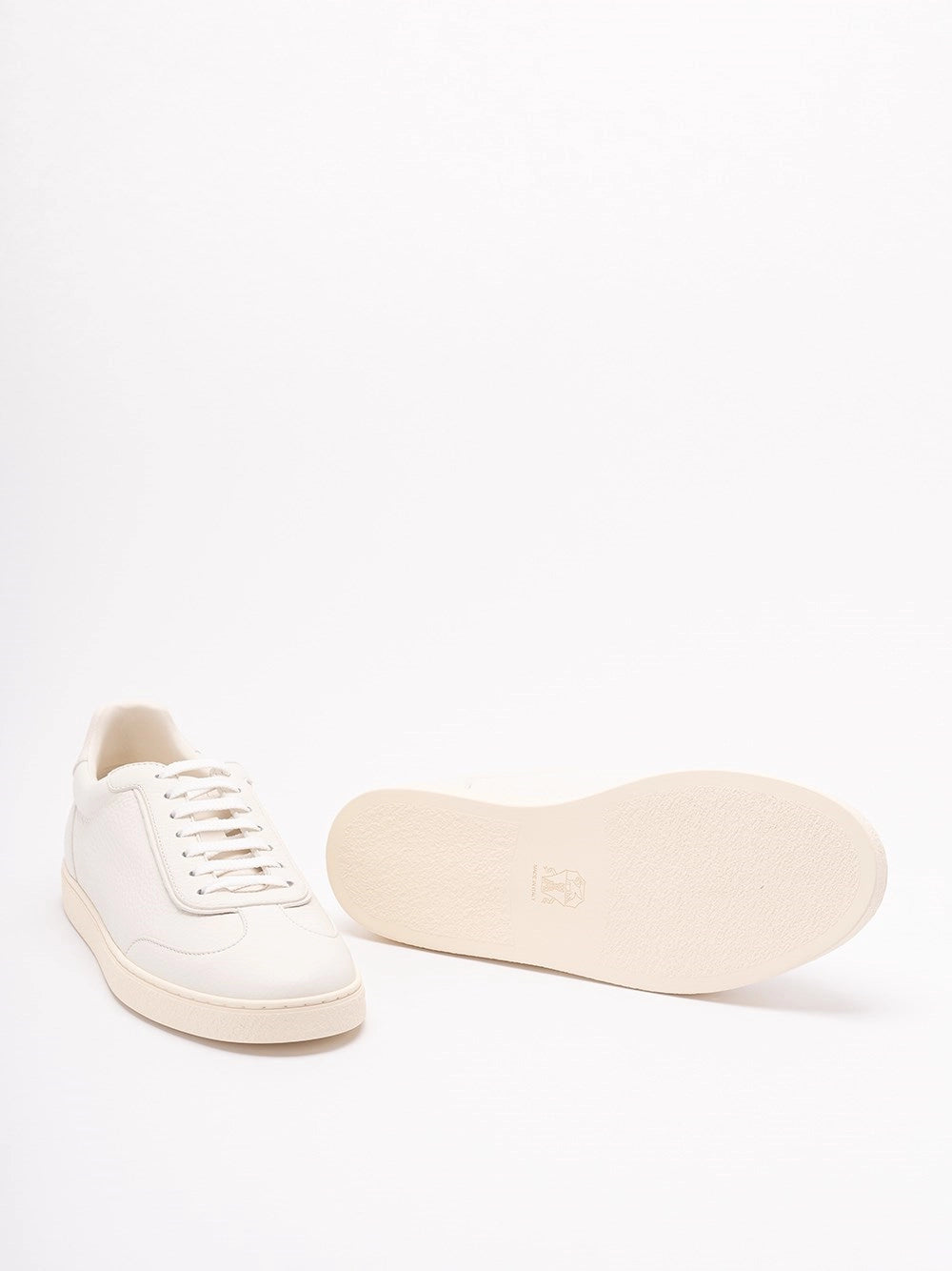 Brunello cucinelli Brunello Cucinelli Men Grained Deerskin Sneakers