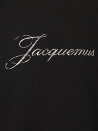 Jacquemus Men T-Shirt With Writing