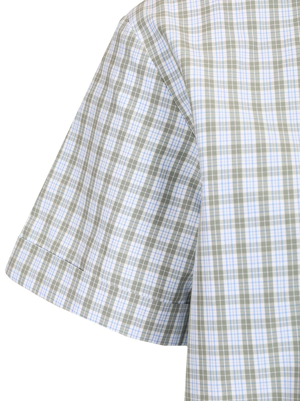 Miu Miu Women Checked Poplin Shirt