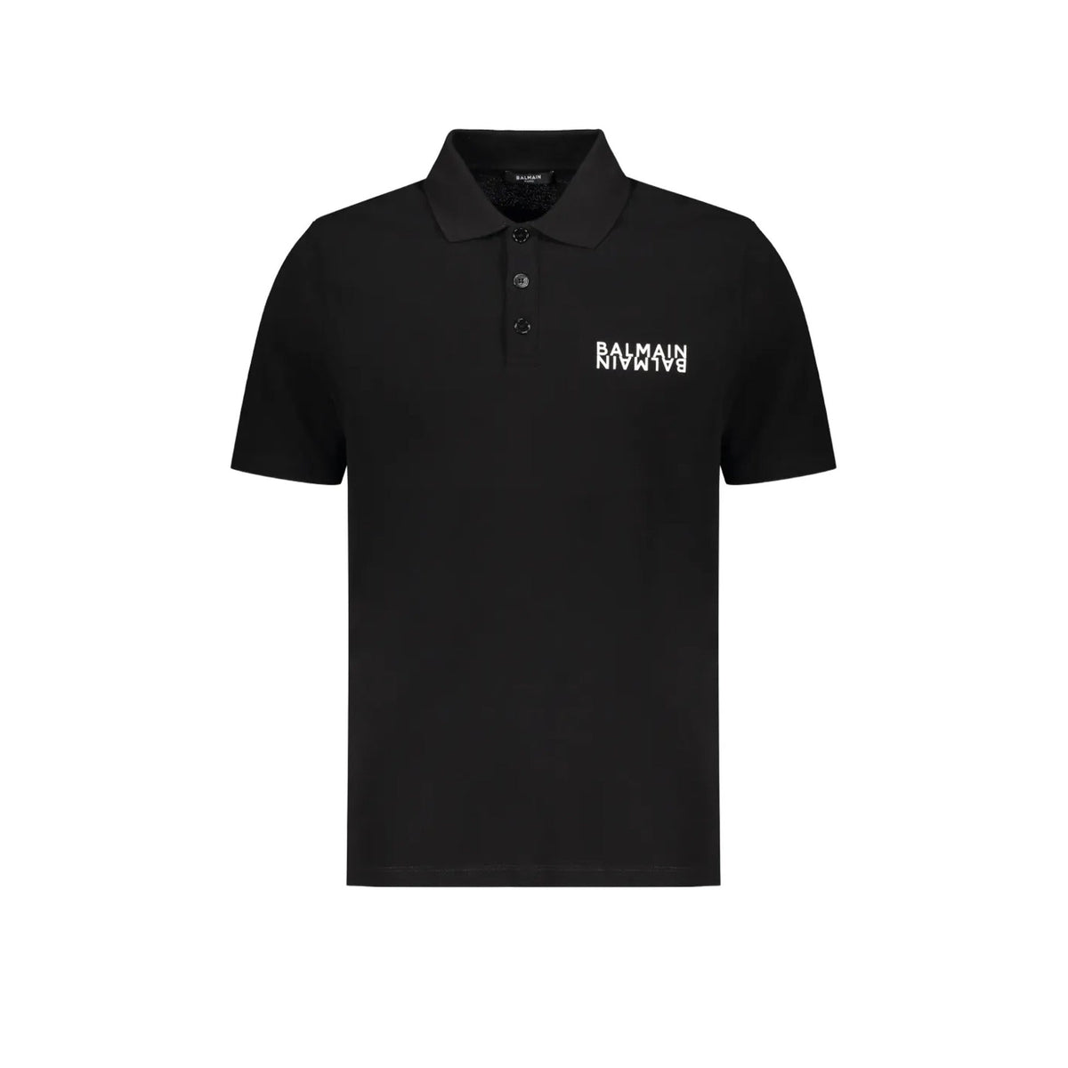 Balmain Cotton Polo Shirt Men