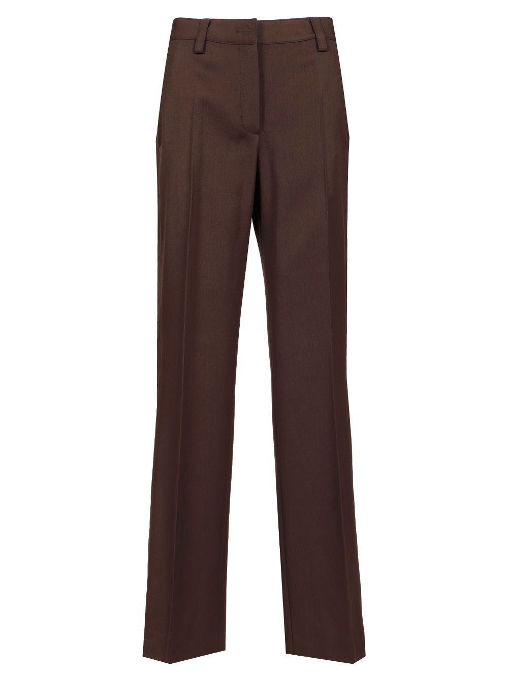Off-White Women Wool Wide Leg Trousers