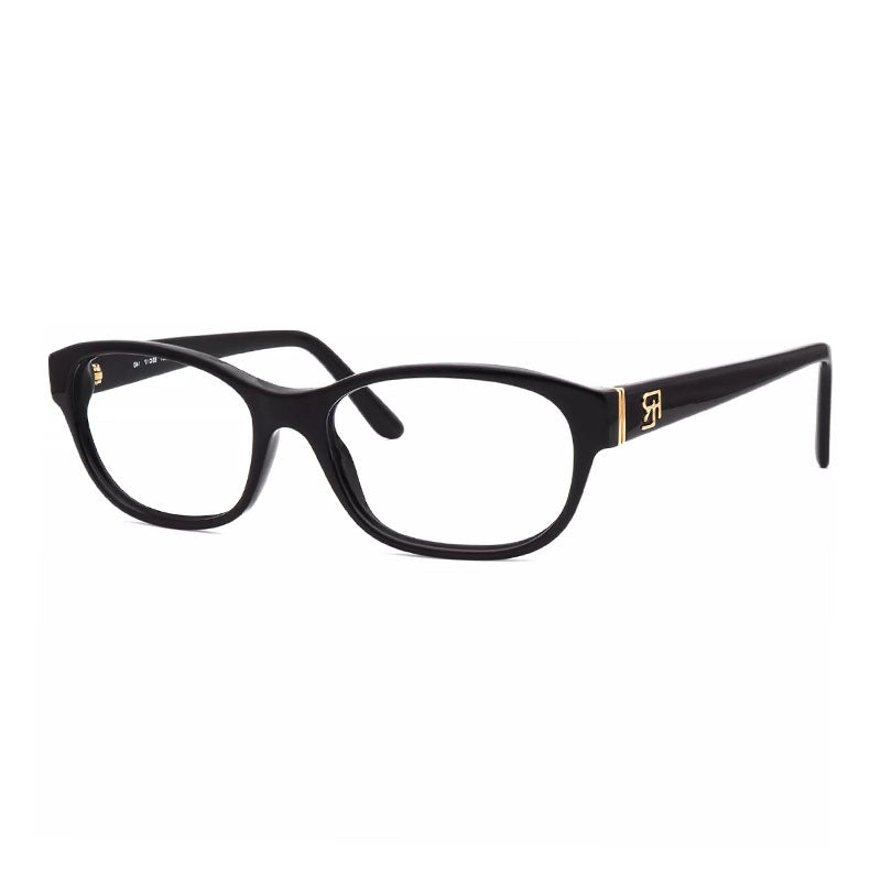 Polo Ralph Lauren Polo Ralph Lauren Eyeglasses Rectangle Full Rim, Black Frame and Clear Demo Lens Lens RL61485001