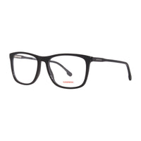 Carrera Carrera Eyeglasses Square Full Rim, Black Frame and Clear Demo Lenses Lens CARRERA263080700