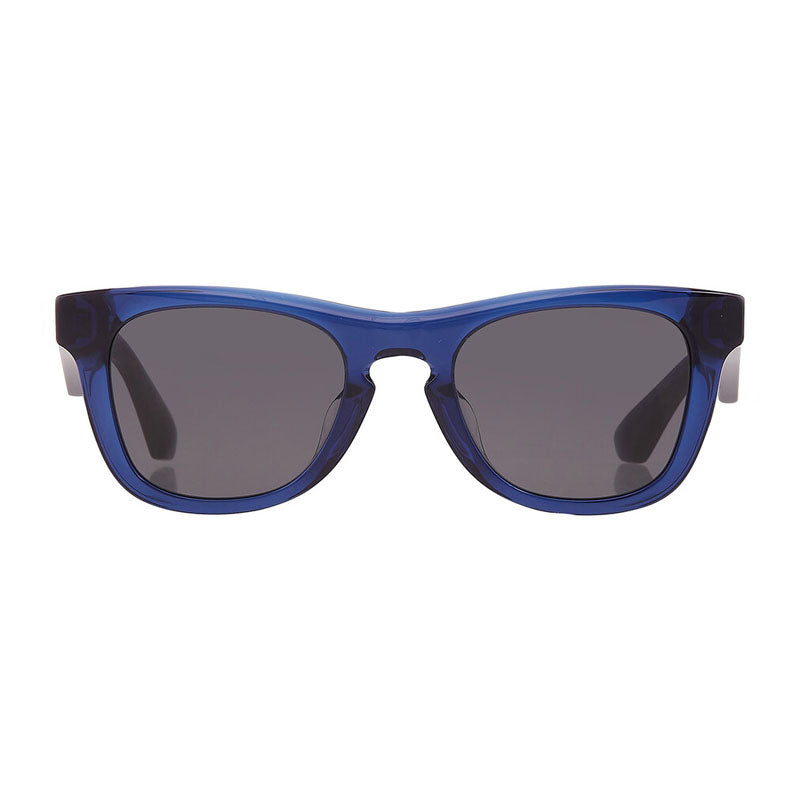 Burberry Sunglasses Square Full Rim, Blue Frame and Dark Grey Lens BE4426F411087
