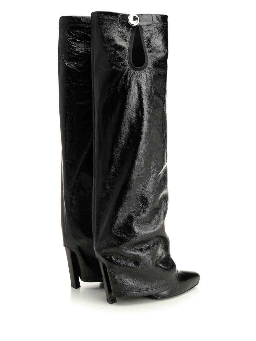 The Attico Women "Leon" Black Boot