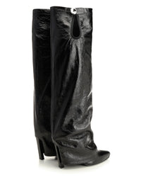 The Attico Women "Leon" Black Boot