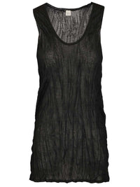 Toteme Women Crinkled Knit Tank