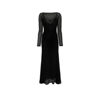 Tom Ford Tom Ford Lurex Crochet Maxi Dress Women