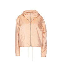 Jil Sander Jil Sander Blend Silk Zip-Up Hooded Jacket Women