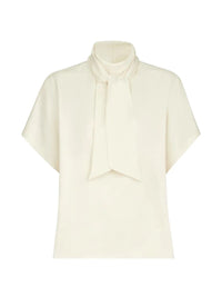 Brunello cucinelli Brunello Cucinelli Women Mock Neck T-Shirt With Monili