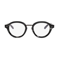 Valentino Eyeglasses Square Full Rim, Shiny Black Frame and Clear Demo Lens Lens VLX-132-AFB