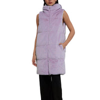 Herno Faux Fur Sleeveles Coat Women