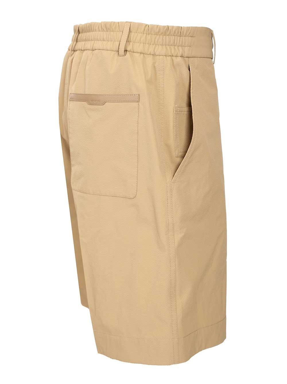 Moncler Men Seersucker Shorts