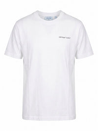 Off White Men `Logo Quote` Regular T-Shirt
