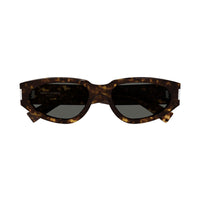Saint Laurent Sunglasses Round Full Rim, Black Frame and Black Lens SL618001