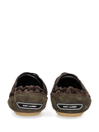 Saint Laurent Saint Laurent Men Lewis Suede Sneaker