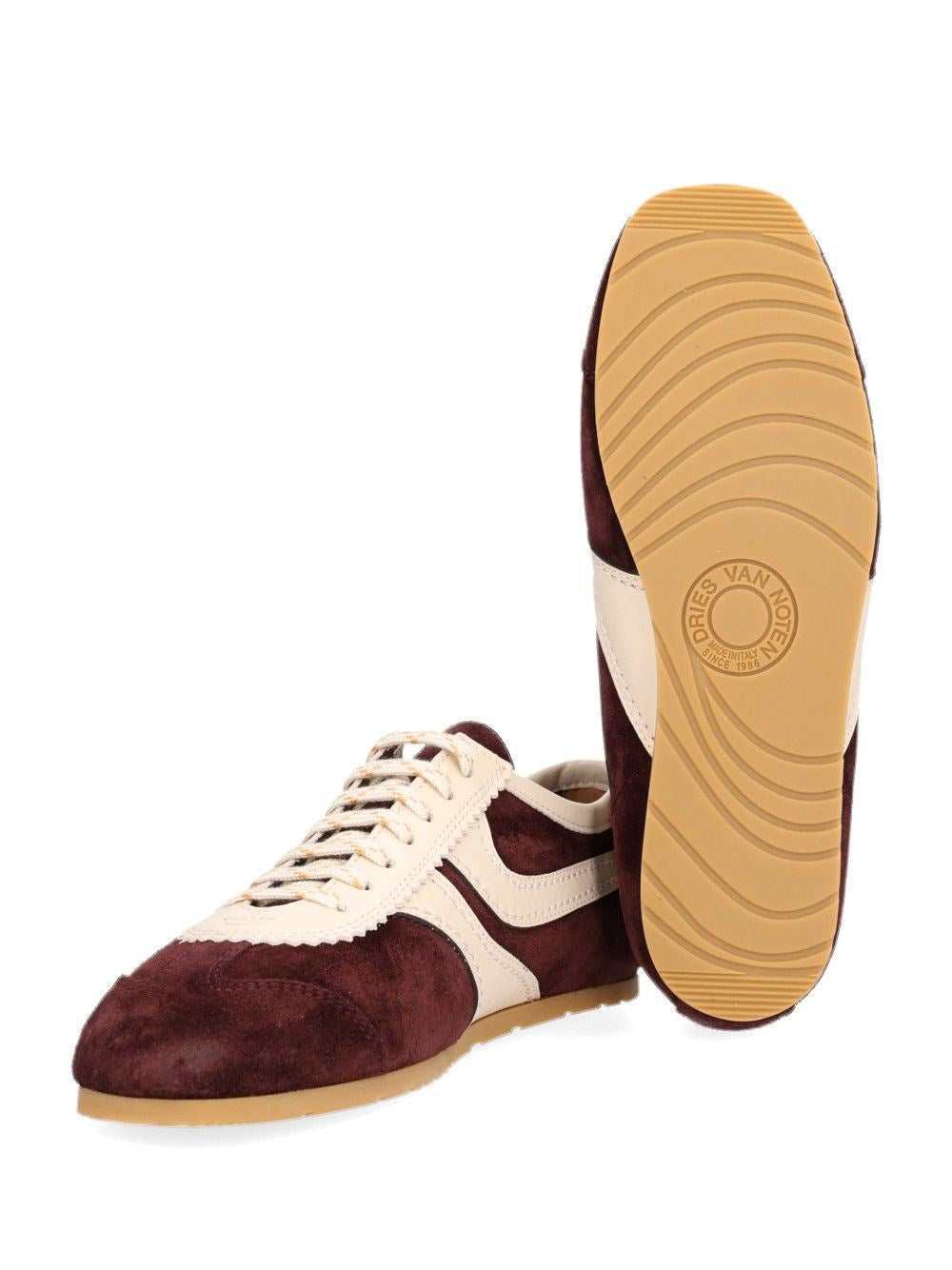 Dries Van Noten Women Suede Sneakers