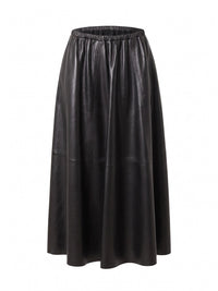 Alberta Ferretti Women Leather Skirt