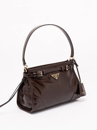 Prada Women Leather Shoulder Bag