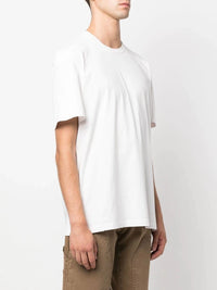 Golden Goose Men T-Shirt Distressed Cotton