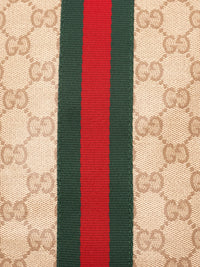 Gucci Men `Gg Coated Web` Crossbody Bag