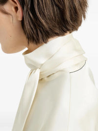 Brunello cucinelli Brunello Cucinelli Women Mock Neck T-Shirt With Monili