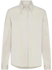 Brunello cucinelli Brunello Cucinelli Women Poplin Shirt With Shiny Trim