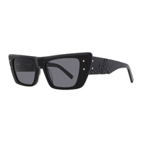 MCM Sunglasses Cat Eye Full Rim, Black Frame and Smoke Lens MW002101A