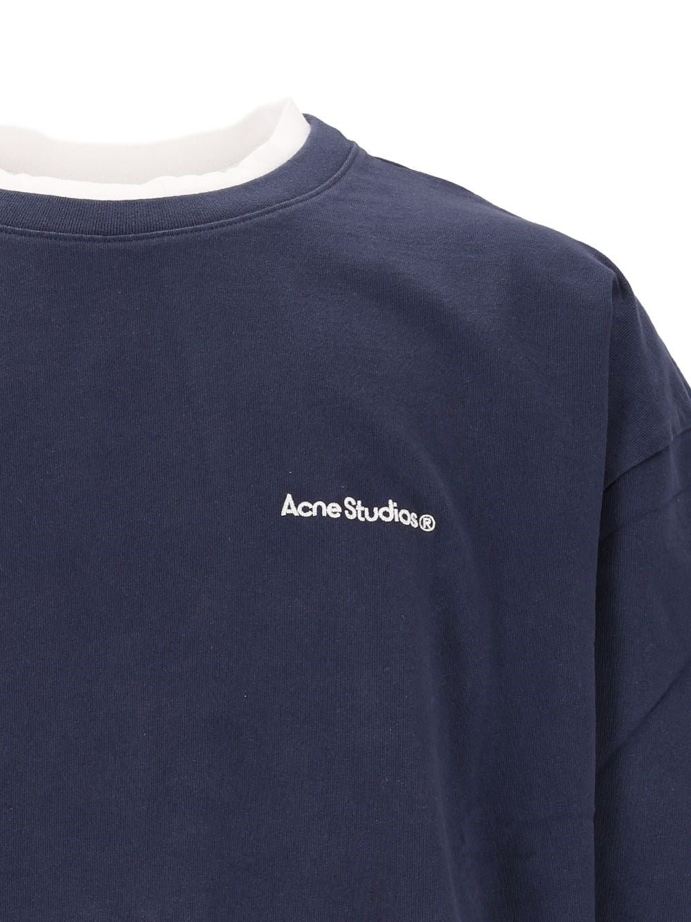 Acne Studios Men Layered Logo Sweatshirt