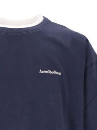 Acne Studios Men Layered Logo Sweatshirt