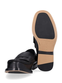 Loewe Men Bobine Moccasin In Shiny Calfskin