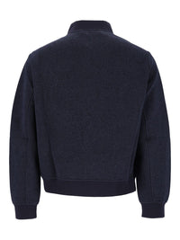 Etro Etro Men Paisley Knit Bomber Jacket