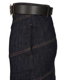 Self-portrait Self-Portrait Women Midi Skirt With Belt