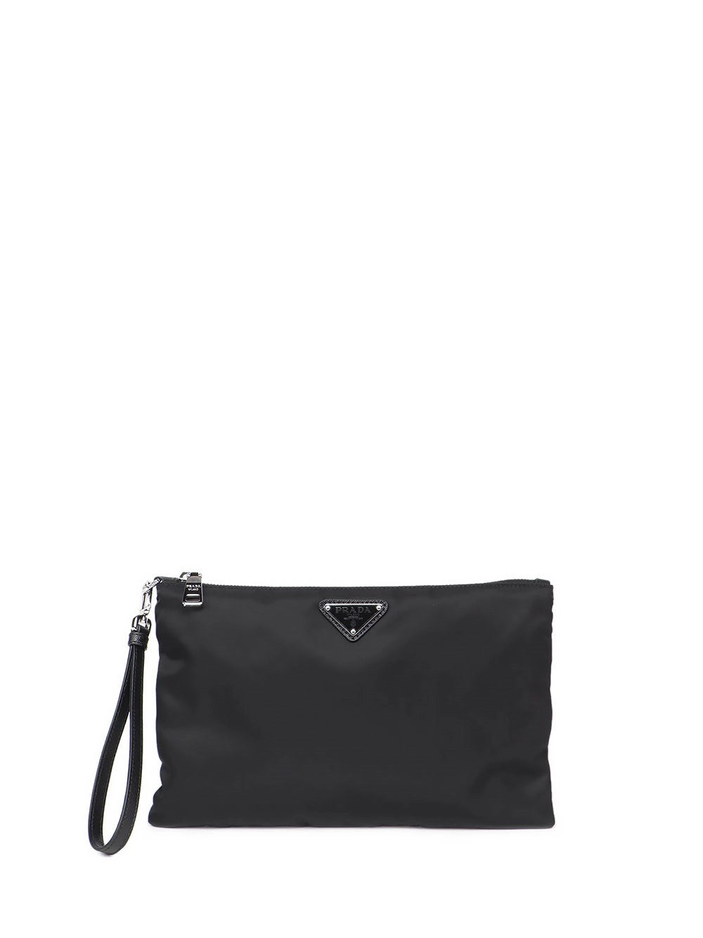 Prada Prada Men Re-Nylon And Saffiano Pouch