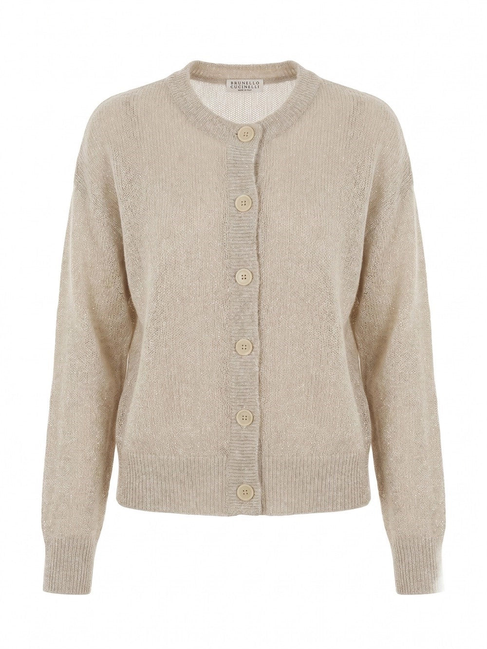 Brunello cucinelli Brunello Cucinelli Women Sparkling Mohair And Wool Cardigan