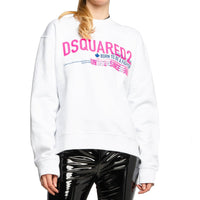 Dsquared2 Dsquared2 Cotton Logo Sweatshirt Women