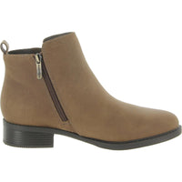 Larime Womens Zipper Ankle Booties