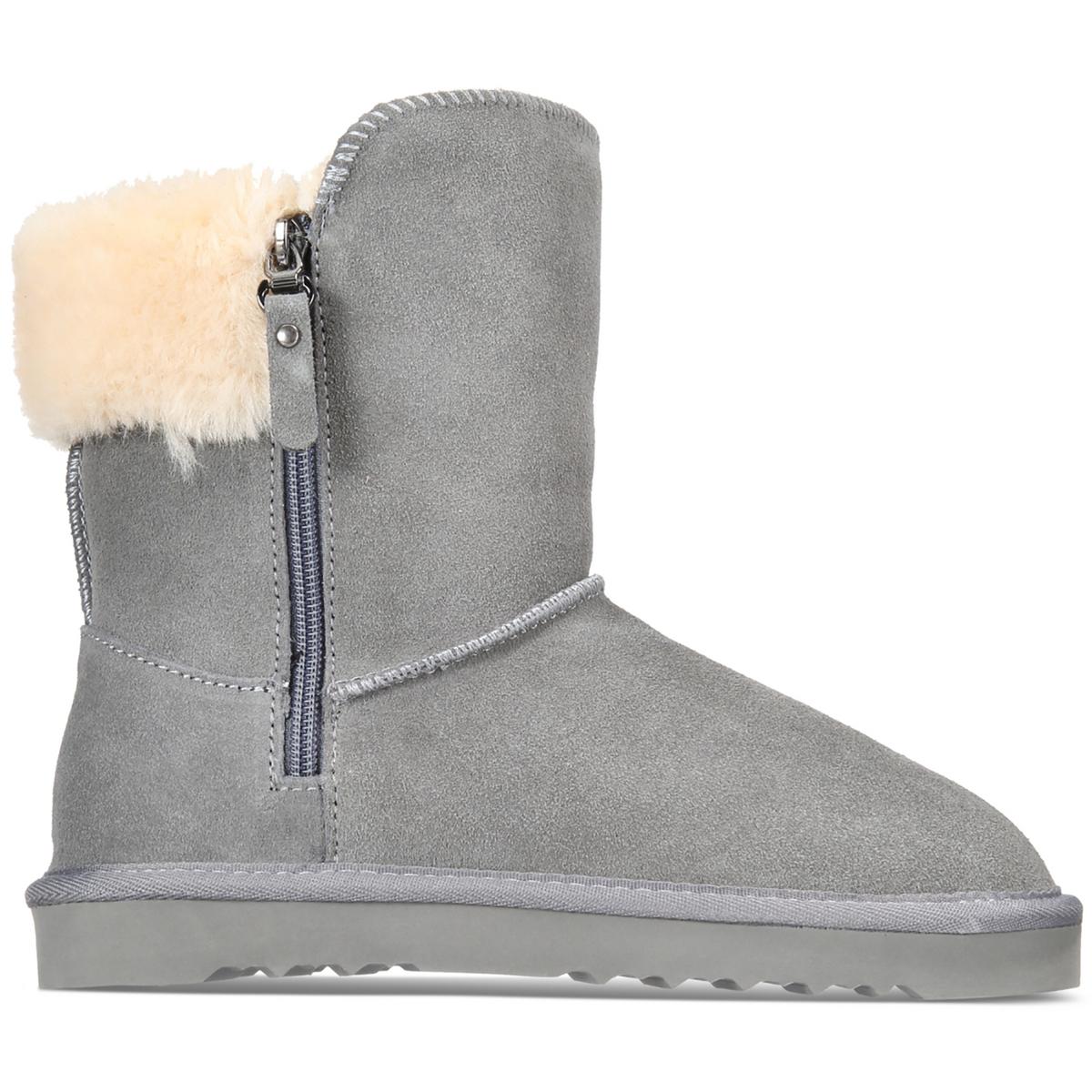 Maevee Womens Faux Fur Lined Ankle Winter & Snow Boots