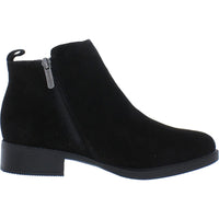 Larime Womens Zipper Ankle Booties