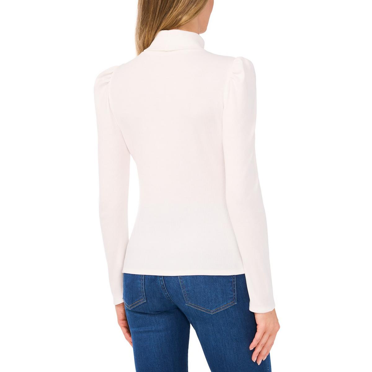 Womens Ribbed Ribbed Knit Turtleneck Sweater