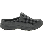 Traveltime 498 Womens Suede Plaid Mules