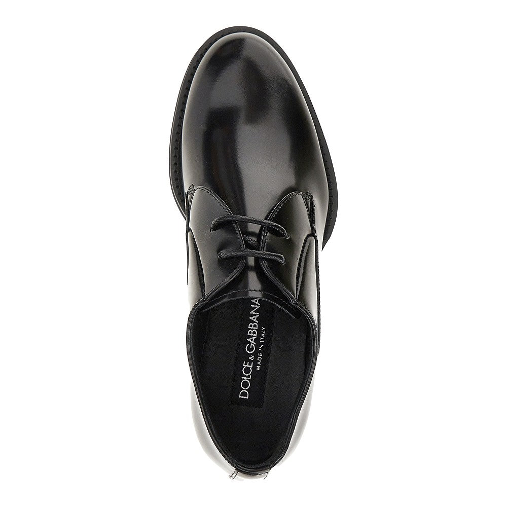Dolce&Gabbana Women Spazzolato Leather Laced Shoes