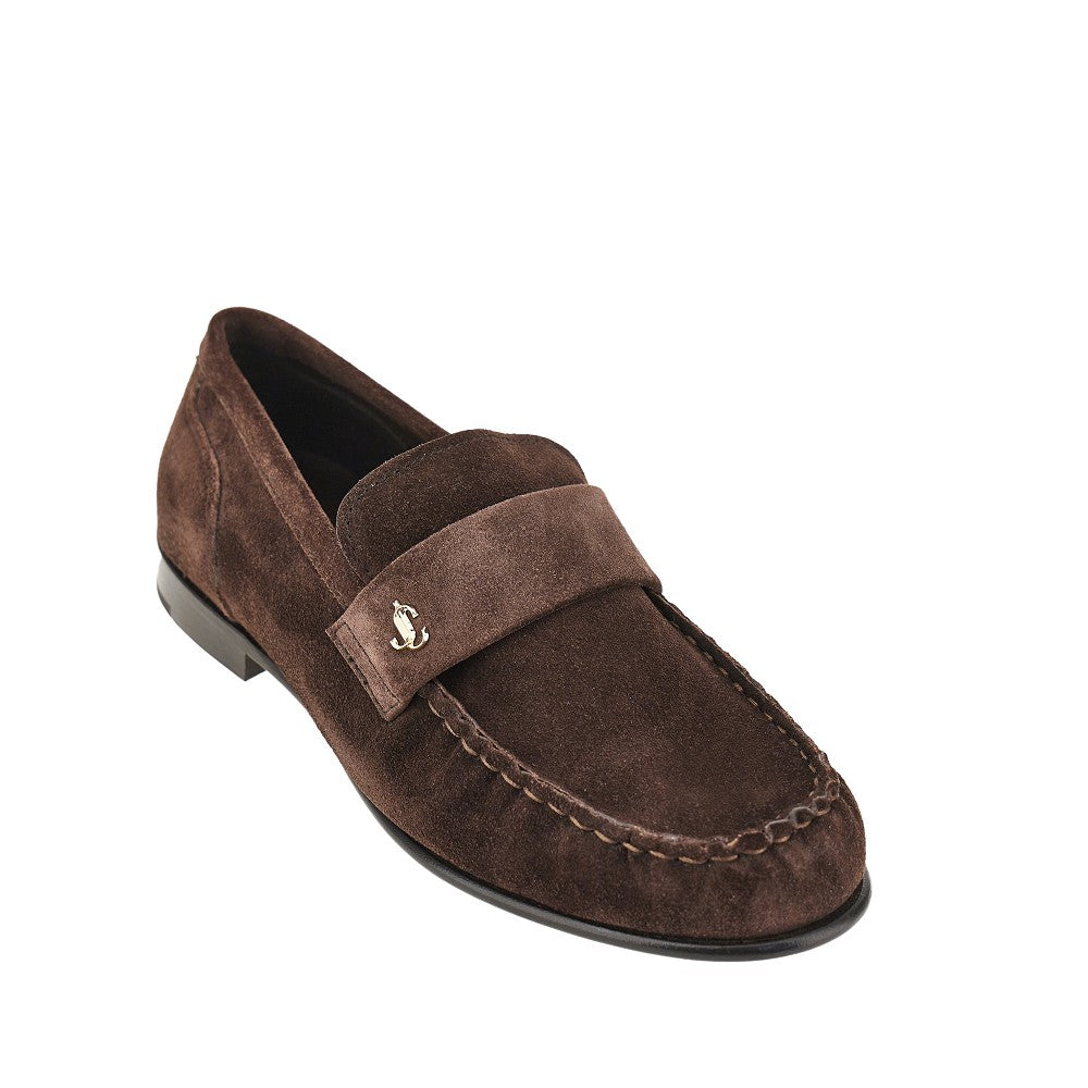 Jimmy Choo Women 'Ellis' Suede Leather Loafers