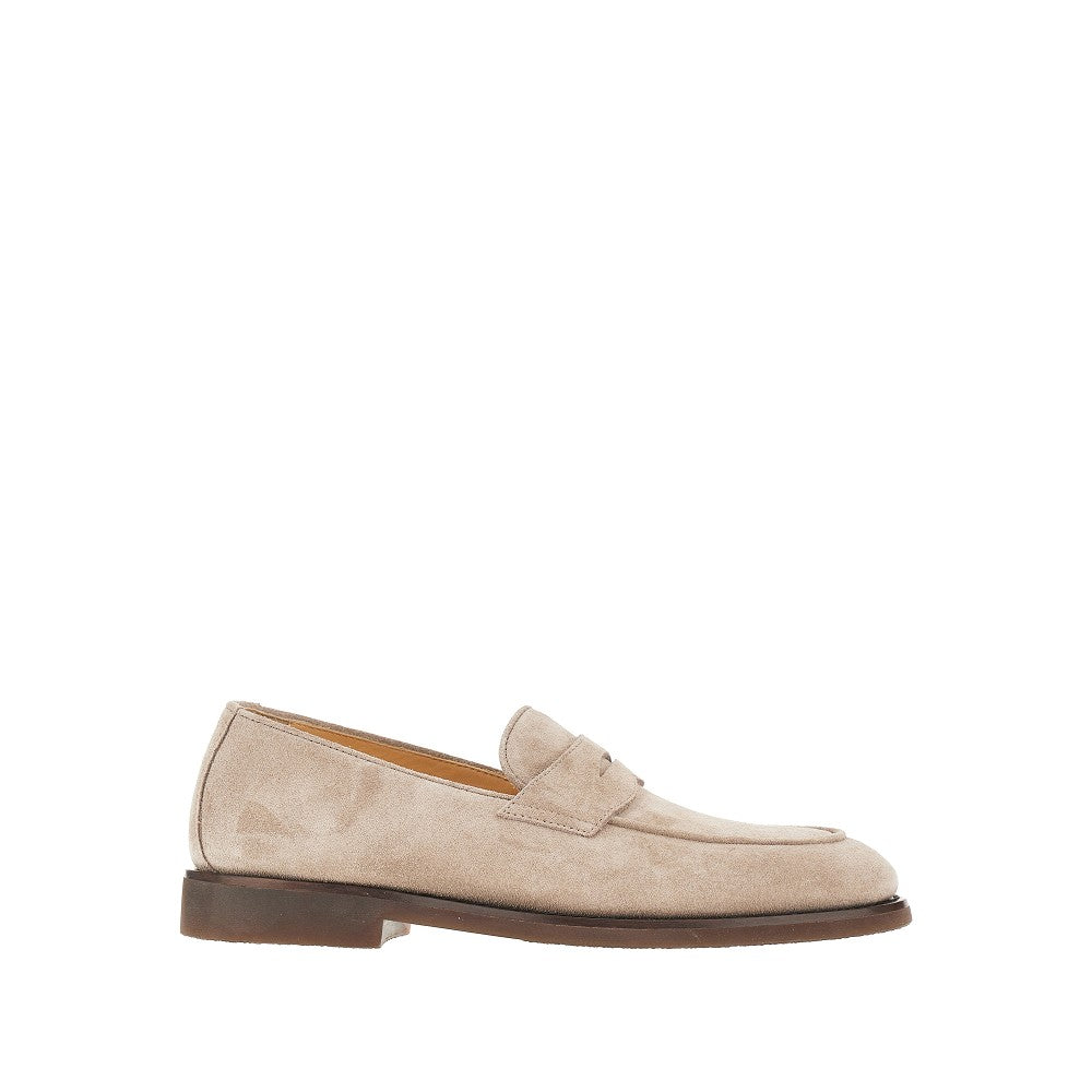 BRUNELLO CUCINELLI Brunello Cucinelli Men Suede Leather Penny Loafers