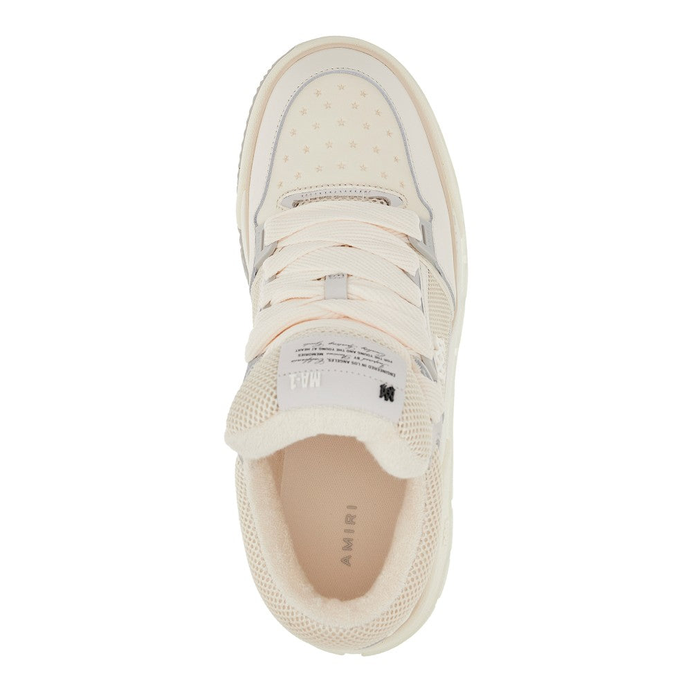 AMIRI Amiri Men Leather And Mesh Ma-1 Sneakers