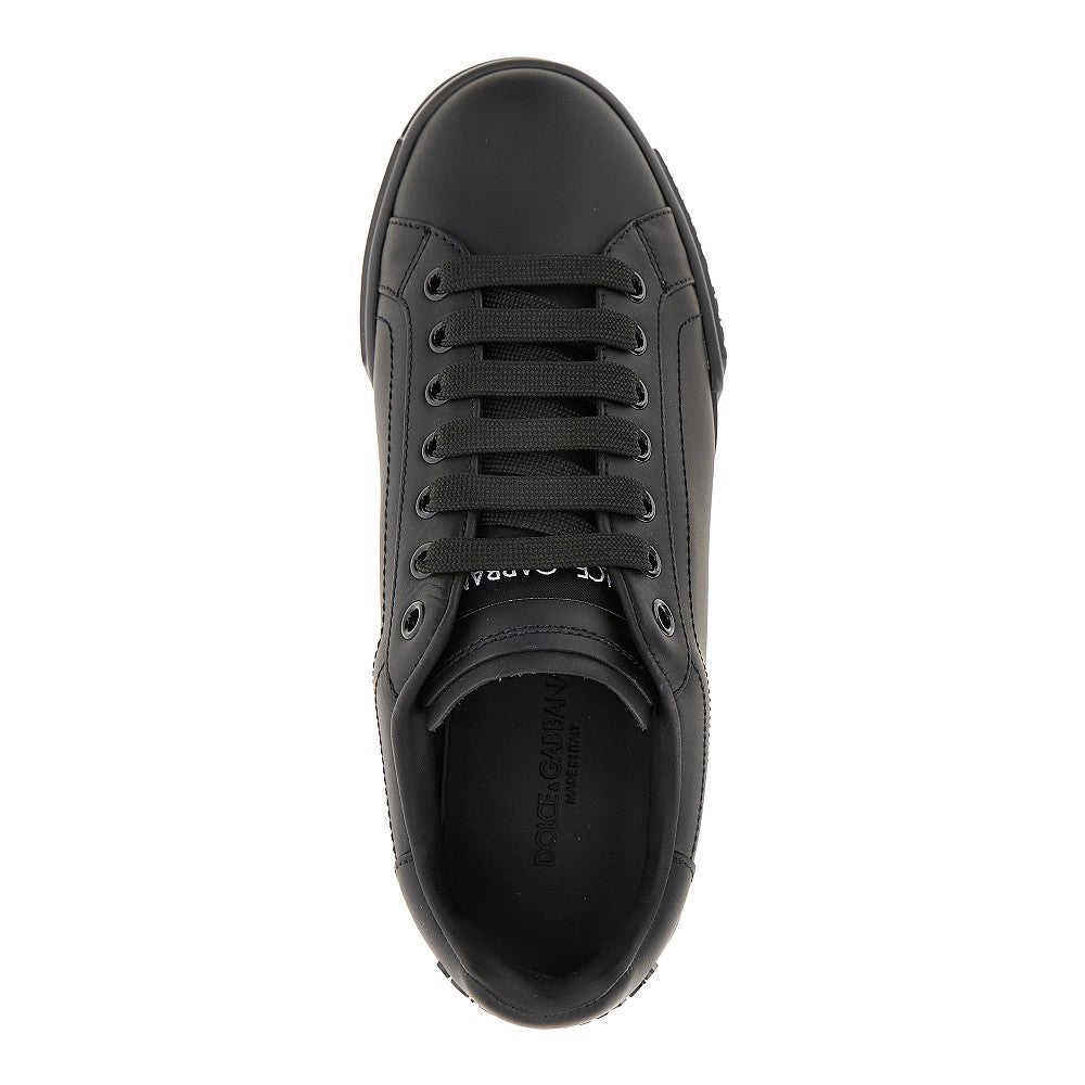 Dolce&Gabbana Men Nappa Leather 'Portofino' Sneakers